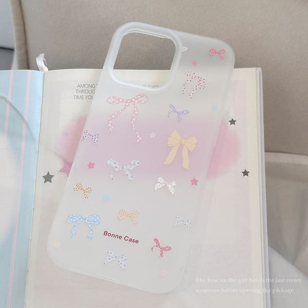 Print Bow Phone Case FashionChic
