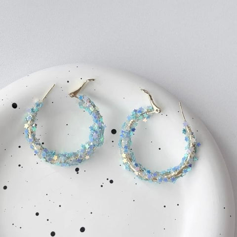 Butterfly Alloy Hoop Earring FashionChic