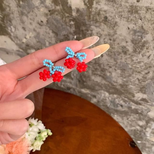 Cherry Stud Earring Bead FashionChic
