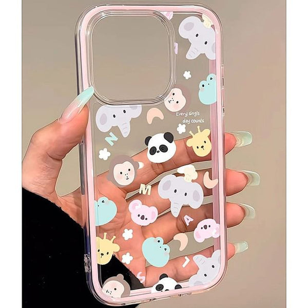 Transparent Phone Animal Case FashionChic