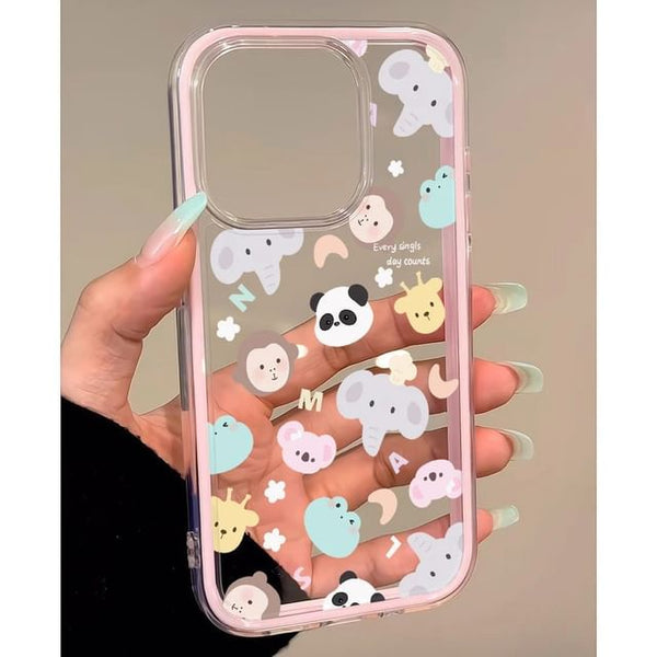 Transparent Phone Animal Case FashionChic