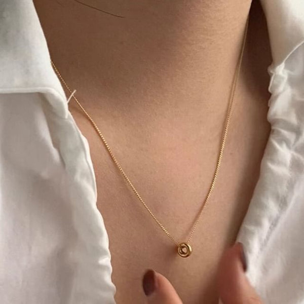 Sterling Bead Silver Pendant Necklace FashionChic