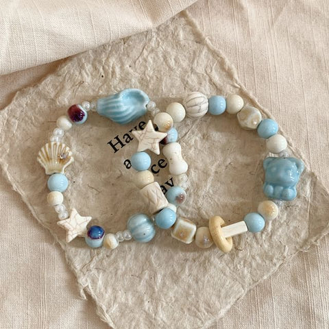 Bracelet Set Beaded / FashionChic