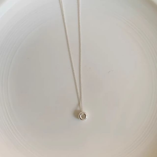 Sterling Bead Silver Pendant Necklace FashionChic
