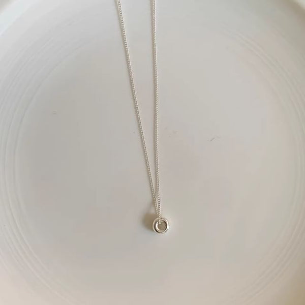 Sterling Bead Silver Pendant Necklace FashionChic