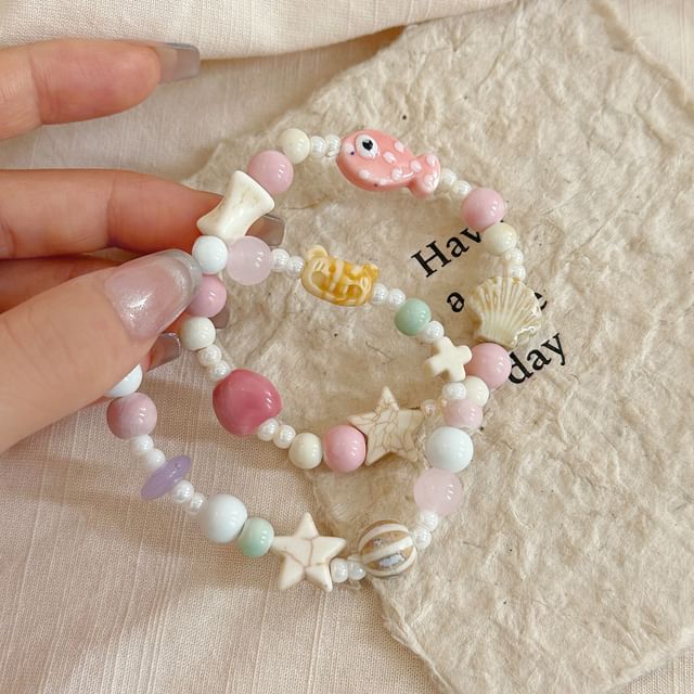 Bracelet Set Beaded / FashionChic