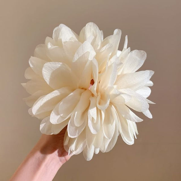 Flower Scrunchie Mesh FashionChic