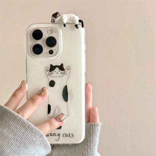 iPhone Cat Print Case FashionChic
