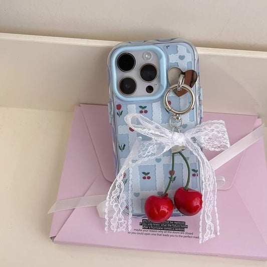 Set iPhone Case Charm / Floral Print FashionChic