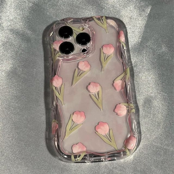 Floral Stand Case Set iPhone / Print FashionChic