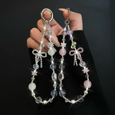 with Pad Phone Bead Lanyard FashionChic