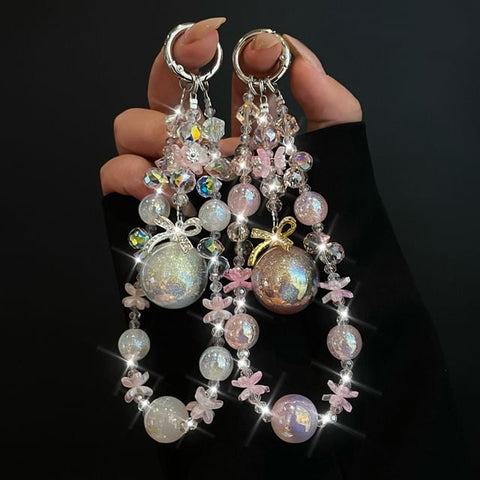 Pearl Pad with Lanyard Phone Faux FashionChic