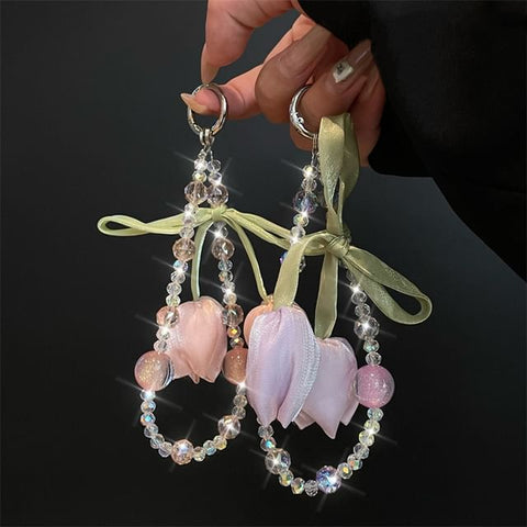 Lanyard Phone Flower Pad with FashionChic