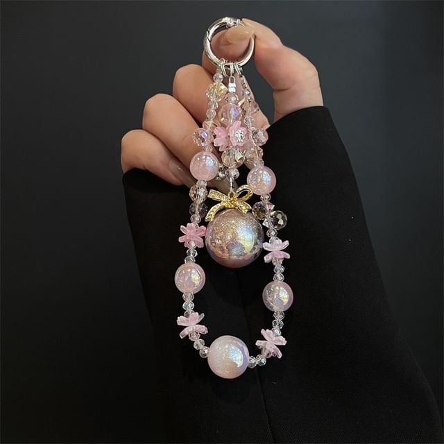 Pearl Pad with Lanyard Phone Faux FashionChic