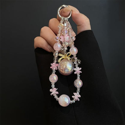 Pearl Pad with Lanyard Phone Faux FashionChic