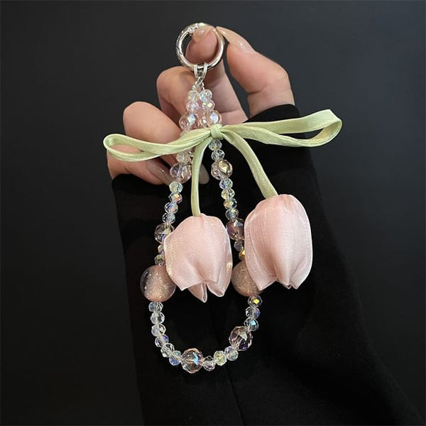 Lanyard Phone Flower Pad with FashionChic