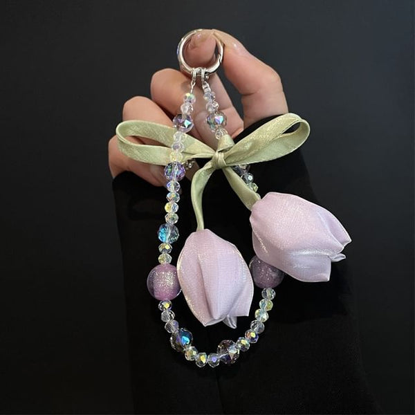 Lanyard Phone Flower Pad with FashionChic