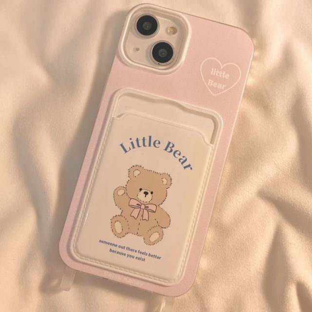 Phone Print Case Bear FashionChic