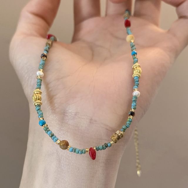 Bead Necklace FashionChic