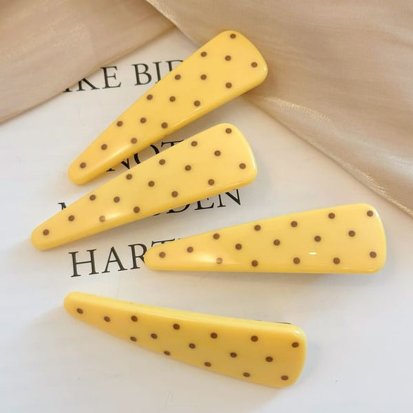 / Set Hair Clip Dotted FashionChic