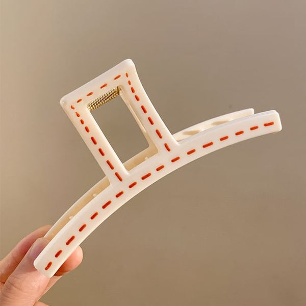 Hair Claw Stitching FashionChic