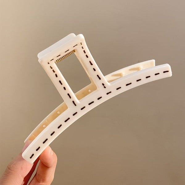 Hair Claw Stitching FashionChic