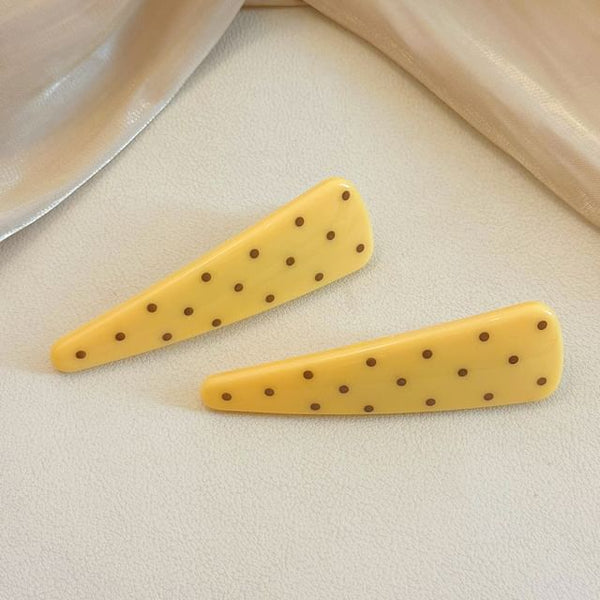 / Set Hair Clip Dotted FashionChic