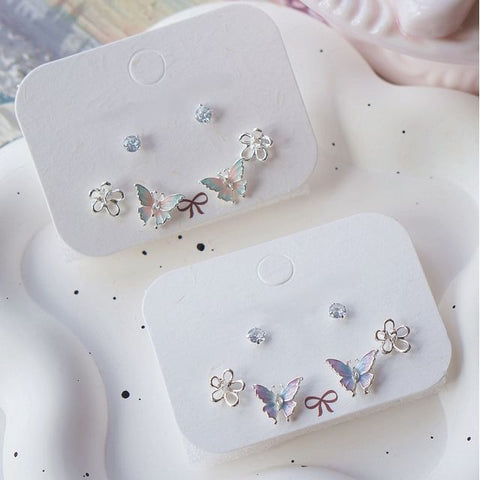 Earring Butterfly Stud FashionChic