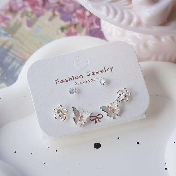 Earring Butterfly Stud FashionChic