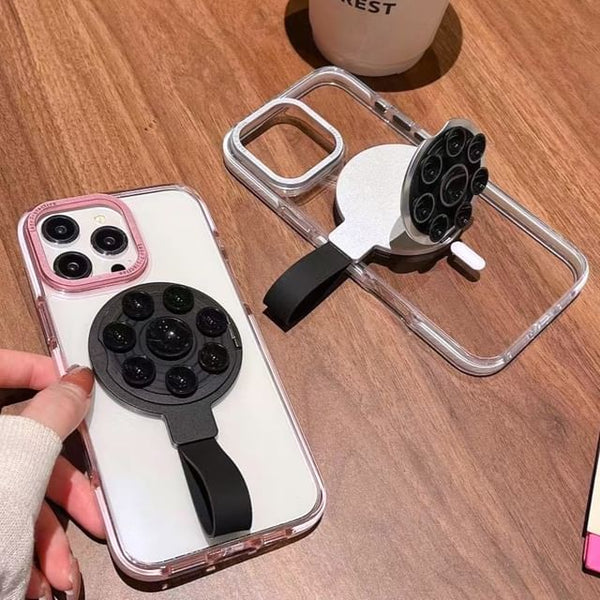 MagSafe) Suction Magnetic (Compatible Strap Stand Finger with FashionChic