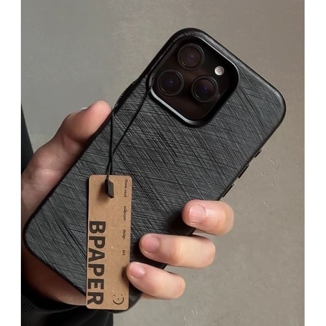 Faux Case Brushed Phone Leather FashionChic