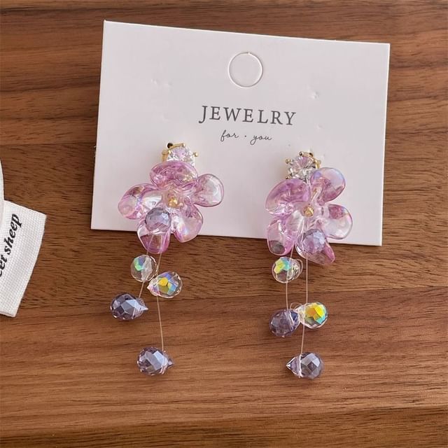 Floral Dangle Earring FashionChic