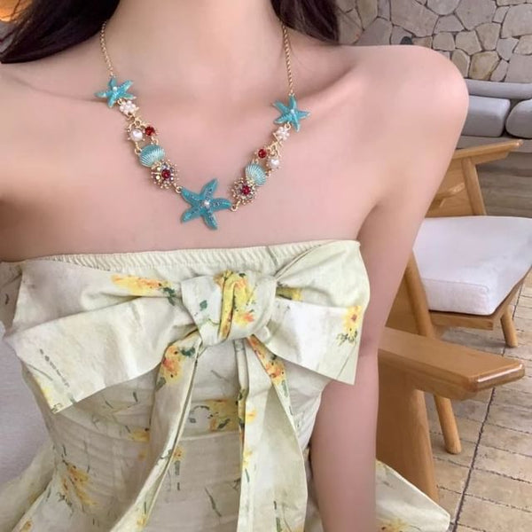 Starfish Necklace FashionChic