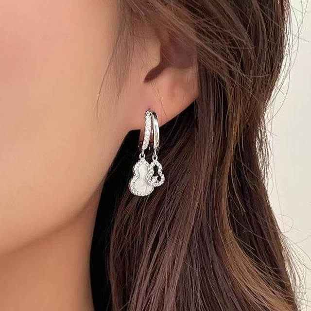 Calabash Hoop Earring CZ FashionChic