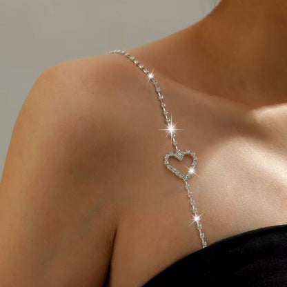 Strap Bra Heart CZ FashionChic