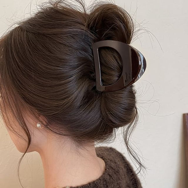 Hair Clip Plain Claw Acrylic FashionChic