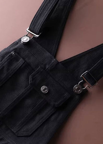 Unique Dress White Summer Patchwork Tulle Denim Strap FashionChic