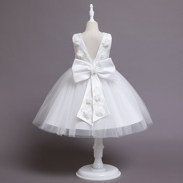 Girls' Flower Wedding Party Girl Dress FashionChic