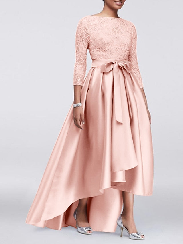 Mother Elegant Size the of Bride Plus Wedding Dress A-Line Guest FashionChic