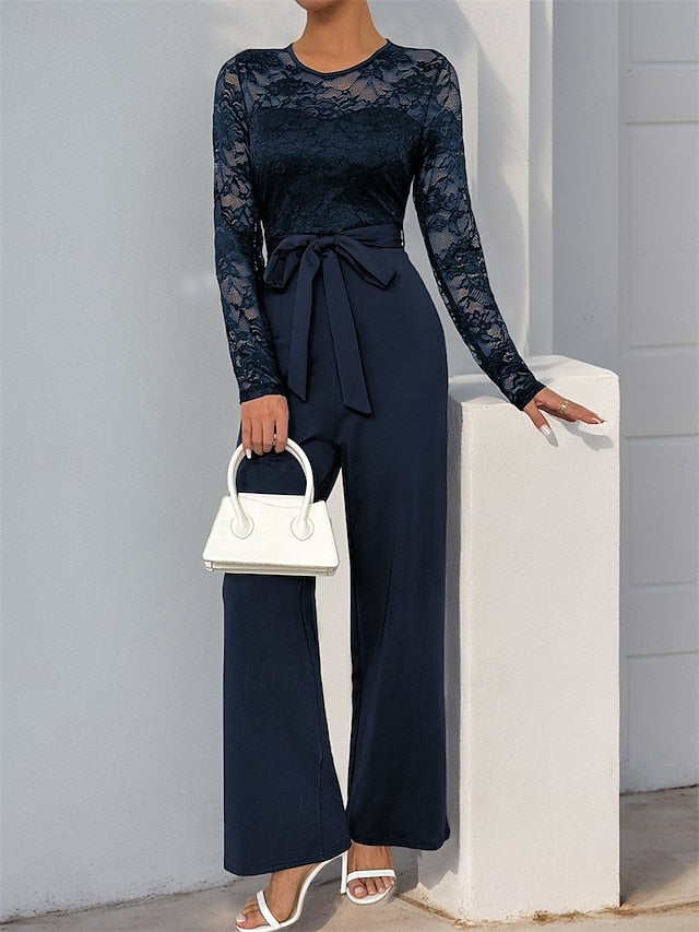 Jumpsuit Elegant Bride Casual the Mother / Pantsuit of Jewel FashionChic