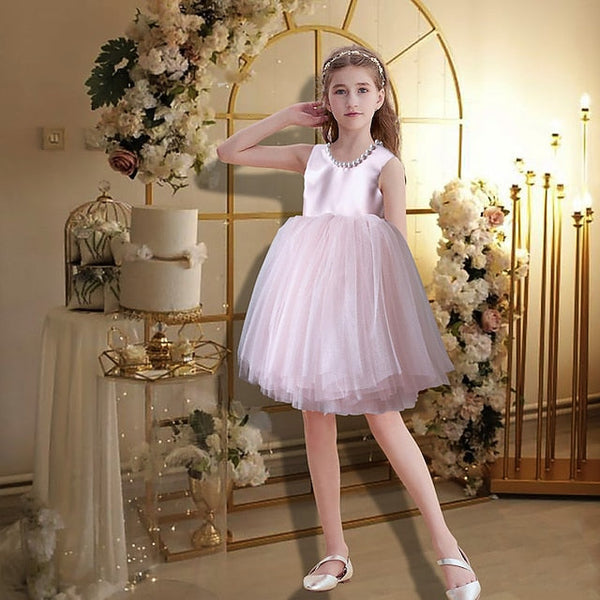 Wedding Party Flower Girls' Girl Dress Princess FashionChic