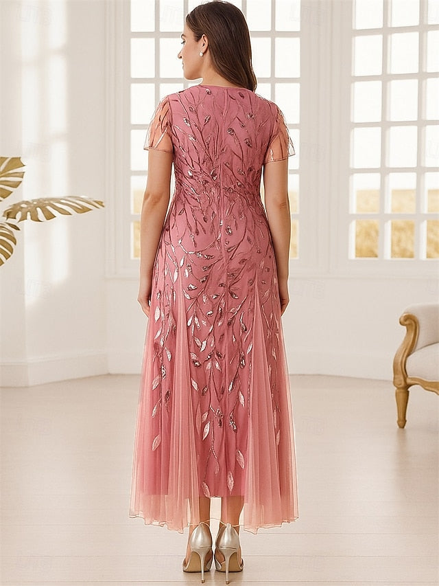 Sparkle Size the Shine Bride Dress of Mother Plus A-Line FashionChic