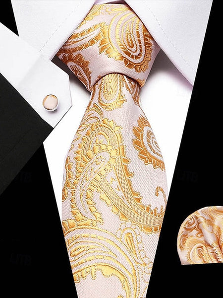 and Square Checkered Men's Pocket Purple Silk Tie – Set FashionChic