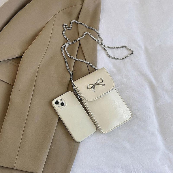 Leather Women's Phone Bag Daily PU Mobile Crossbody FashionChic