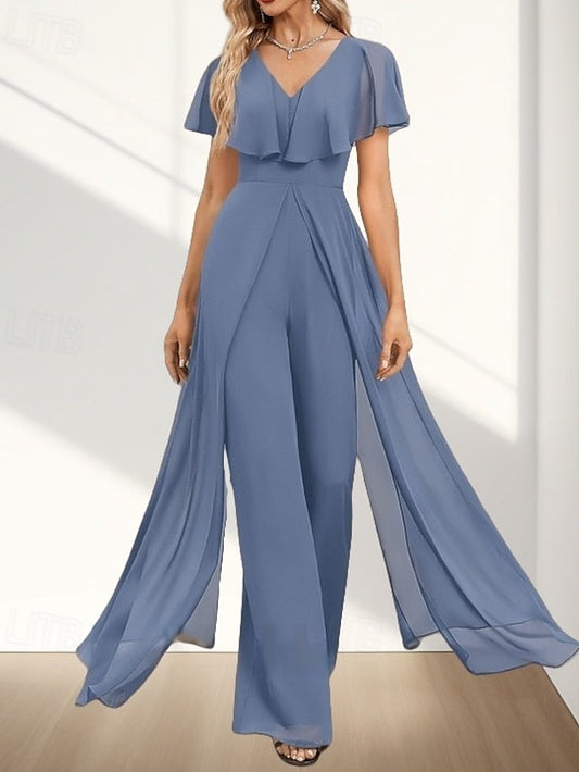 of Dress Wedding Mother Jumpsuit / Guest Pantsuit the Bride FashionChic