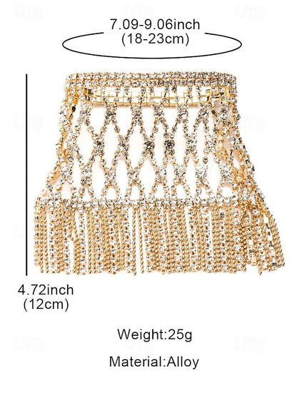Crystal Hand – Rhinestone Women's Bracelet Luxury Chain FashionChic
