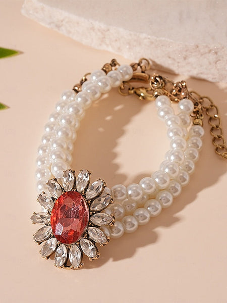 Earrings Set Women's Pearl Jewelry with FashionChic