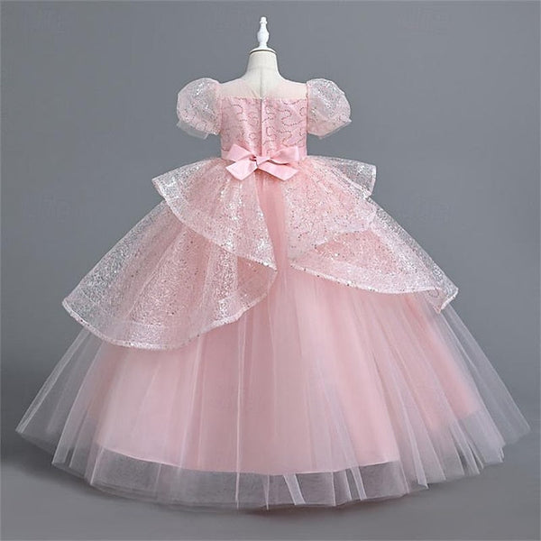 Party Flower Girls' Dress Performance Girl Wedding FashionChic