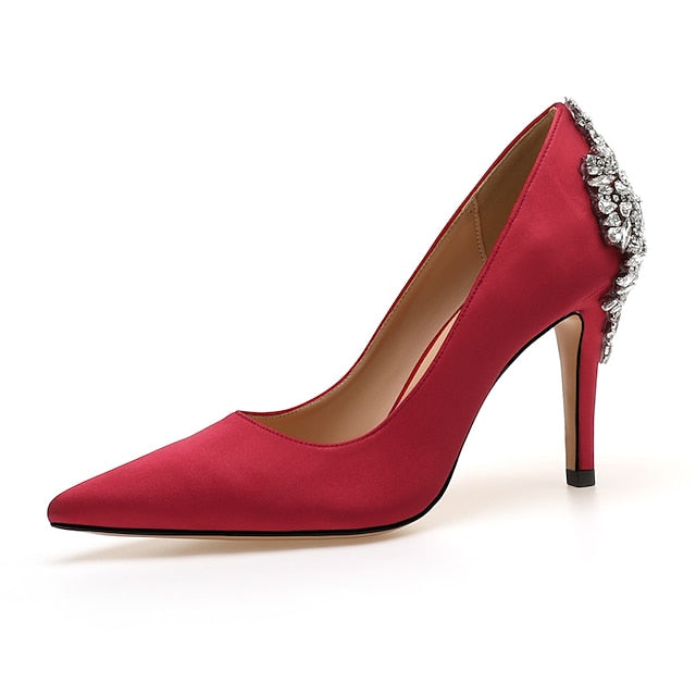 Bridal Dress Pumps Wedding Women's Office Shoes Bridesmaid FashionChic