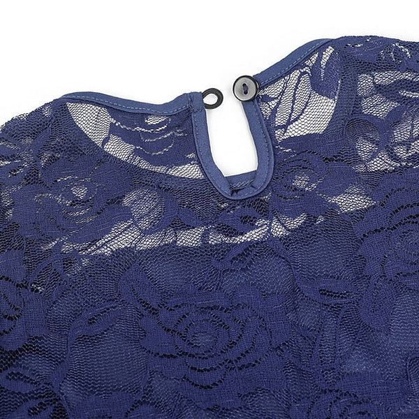 Girl Flower Colored Dress Girls' Long Kids Solid FashionChic